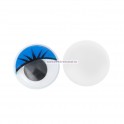 Ochi miscatori 10 mm albastri - set 10 buc